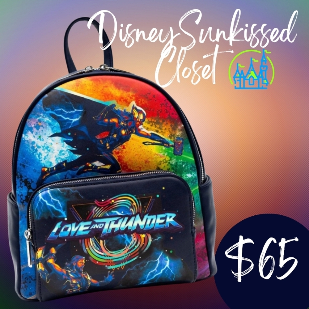 THOR Love and Thunder Backpack - NWT Disney MARVEL
